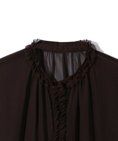 ketty / ケティ シャツ・ブラウス | シフォン楊柳フリルブラウス≪手洗い可能≫ | 詳細18