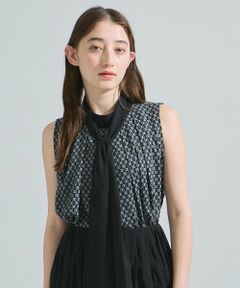 ketty / ケティ シャツ・ブラウス | 【接触冷感/UVカット】バックリボンタイノースリキカブラウス≪洗濯機で洗える≫