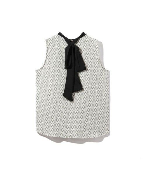 ketty / ケティ シャツ・ブラウス | 【接触冷感/UVカット】バックリボンタイノースリキカブラウス≪洗濯機で洗える≫ | 詳細7