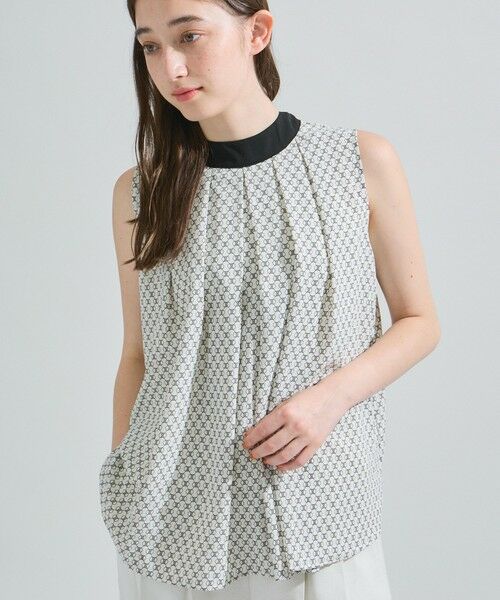 ketty / ケティ シャツ・ブラウス | 【接触冷感/UVカット】バックリボンタイノースリキカブラウス≪洗濯機で洗える≫ | 詳細2