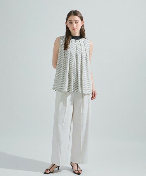 ketty / ケティ シャツ・ブラウス | 【接触冷感/UVカット】バックリボンタイノースリキカブラウス≪洗濯機で洗える≫ | 詳細4