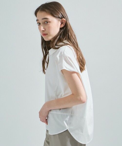 ketty / ケティ シャツ・ブラウス | スキッパーコクーンブラウス≪洗濯機で洗える≫ | 詳細2