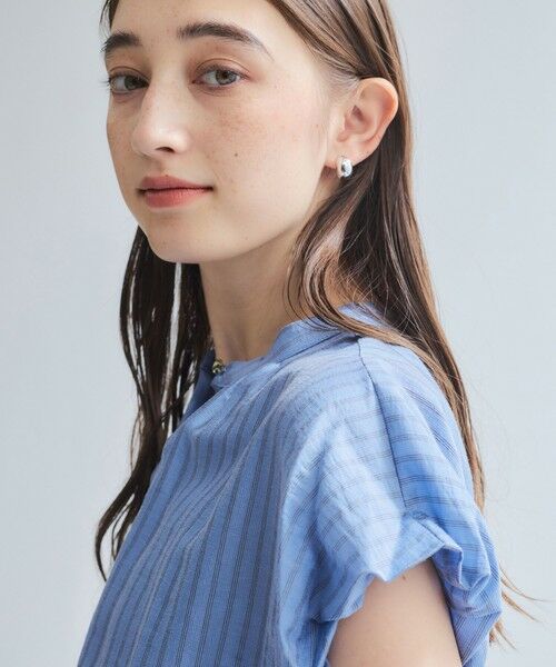 ketty / ケティ ロング・マキシ丈ワンピース | シアードビーストライプワンピース≪洗濯機で洗える≫ | 詳細8