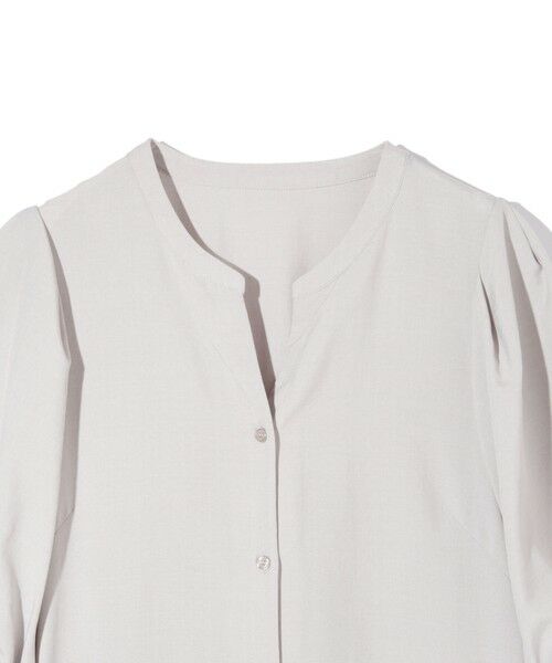 ketty / ケティ ロング・マキシ丈ワンピース | タンブラーブッチャー前開きワンピース≪手洗い可能≫ | 詳細16