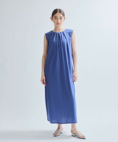 ketty / ケティ ロング・マキシ丈ワンピース | 【接触冷感】リネンライクワンピース≪手洗い可能≫