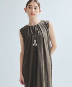 ketty / ケティ ロング・マキシ丈ワンピース | 【接触冷感】リネンライクワンピース≪手洗い可能≫