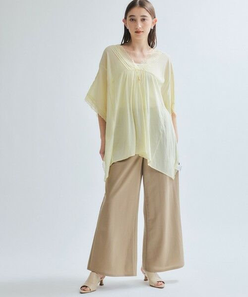 ketty / ケティ カットソー | CICA配合パッド付キャミソール≪洗濯機で洗える≫ | 詳細2