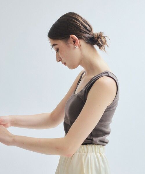 ketty / ケティ カットソー | CICA配合パッド付タンクトップ≪洗濯機で洗える≫ | 詳細10