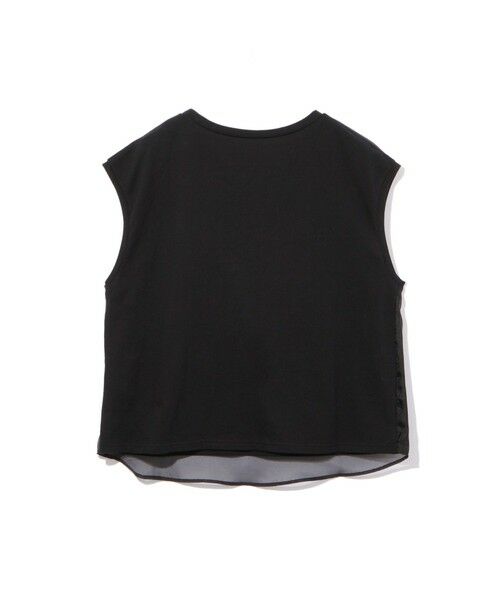 ketty / ケティ カットソー | チュールドッキングシシュウTシャツ≪手洗い可能≫ | 詳細8