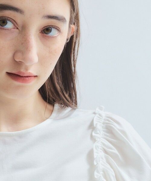 ketty / ケティ カットソー | スムースギャザースリーブカットトップス≪洗濯機で洗える≫ | 詳細1