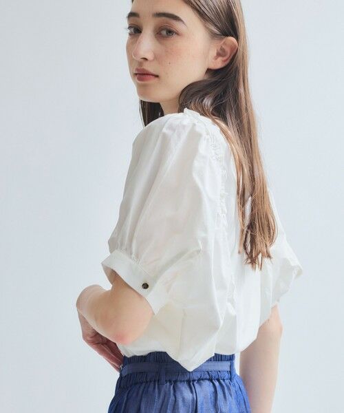 ketty / ケティ カットソー | スムースギャザースリーブカットトップス≪洗濯機で洗える≫ | 詳細2