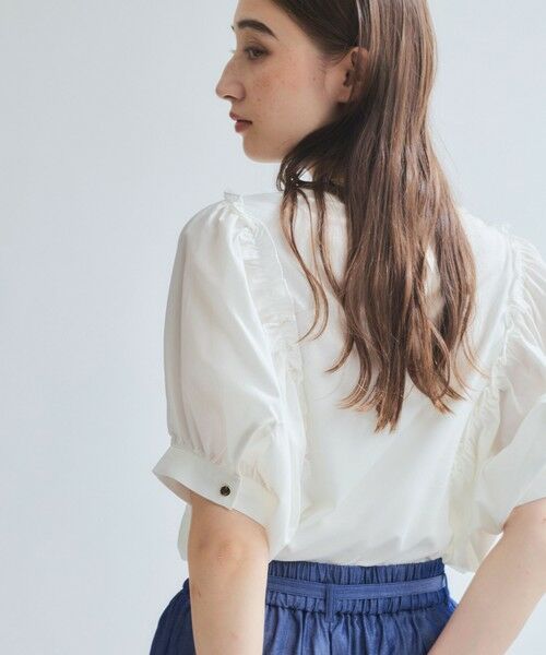 ketty / ケティ カットソー | スムースギャザースリーブカットトップス≪洗濯機で洗える≫ | 詳細3