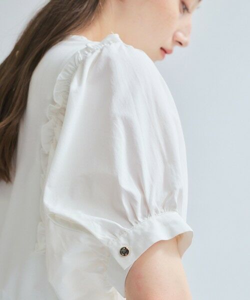 ketty / ケティ カットソー | スムースギャザースリーブカットトップス≪洗濯機で洗える≫ | 詳細4