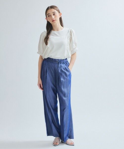 ketty / ケティ カットソー | スムースギャザースリーブカットトップス≪洗濯機で洗える≫ | 詳細5