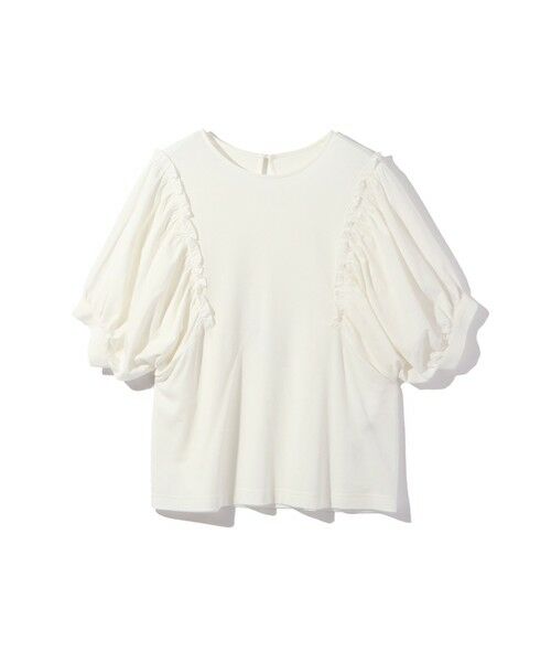 ketty / ケティ カットソー | スムースギャザースリーブカットトップス≪洗濯機で洗える≫ | 詳細6