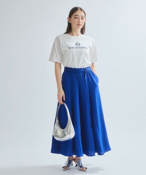 ketty / ケティ その他パンツ | 麻ライクベルトワイドパンツ≪手洗い可能≫ | 詳細7