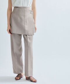 ketty / ケティ その他パンツ | 巻きスカートセンタープレスパンツ≪手洗い可能≫