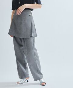 ketty / ケティ その他パンツ | 巻きスカートセンタープレスパンツ≪手洗い可能≫
