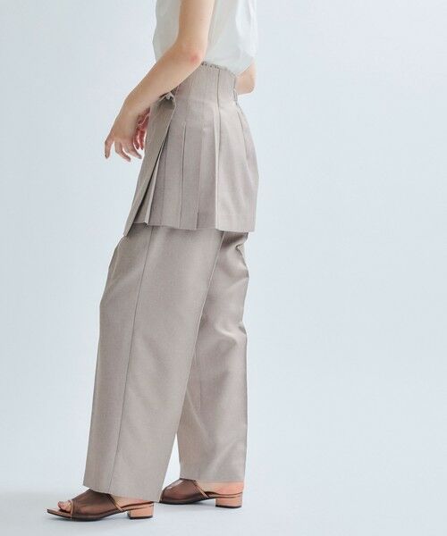 ketty / ケティ その他パンツ | 巻きスカートセンタープレスパンツ≪手洗い可能≫ | 詳細2