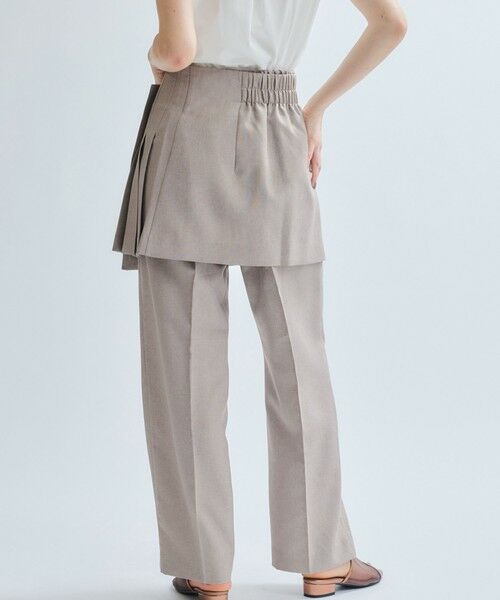 ketty / ケティ その他パンツ | 巻きスカートセンタープレスパンツ≪手洗い可能≫ | 詳細3
