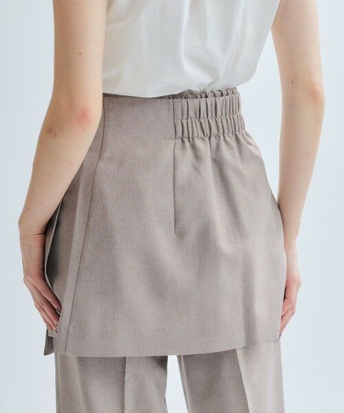 ketty / ケティ その他パンツ | 巻きスカートセンタープレスパンツ≪手洗い可能≫ | 詳細6