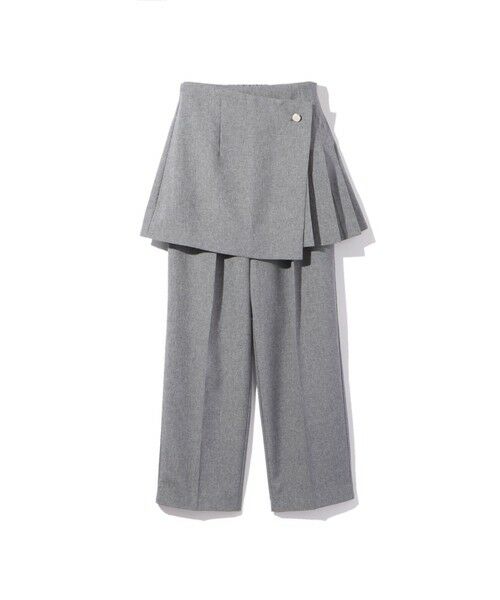 ketty / ケティ その他パンツ | 巻きスカートセンタープレスパンツ≪手洗い可能≫ | 詳細13