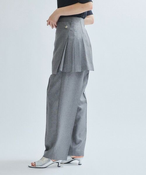 ketty / ケティ その他パンツ | 巻きスカートセンタープレスパンツ≪手洗い可能≫ | 詳細9