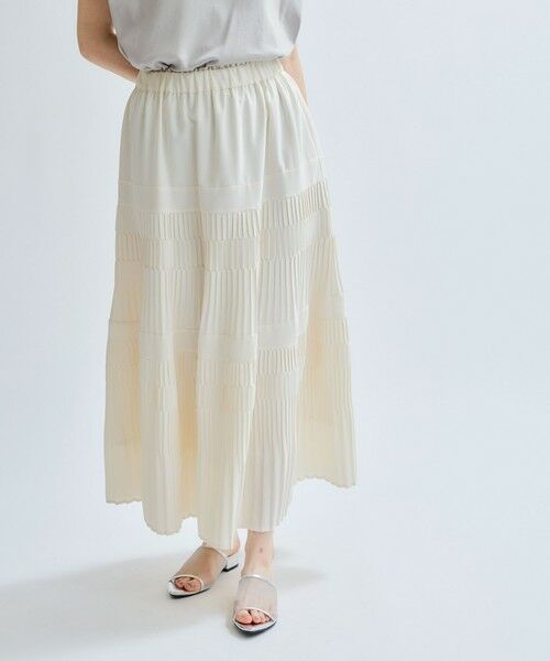 ketty / ケティ ミニ・ひざ丈スカート | ランダムプリーツフレアスカート≪手洗い可能≫ | 詳細1