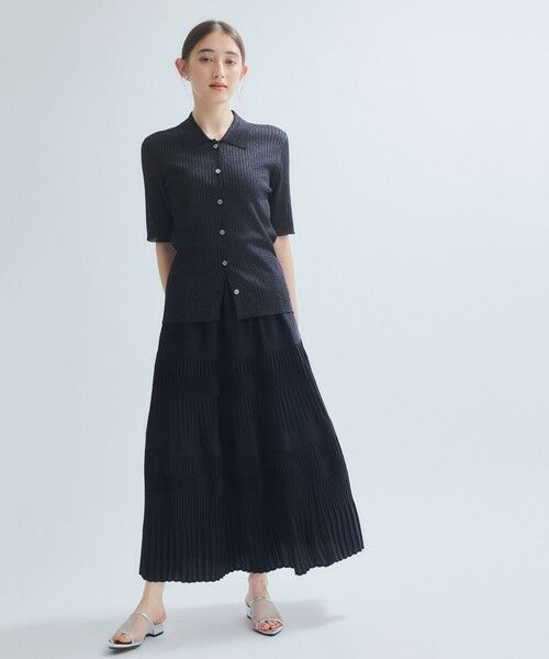 ketty / ケティ ミニ・ひざ丈スカート | ランダムプリーツフレアスカート≪手洗い可能≫ | 詳細10