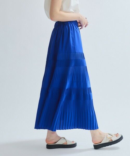 ketty / ケティ ミニ・ひざ丈スカート | ランダムプリーツフレアスカート≪手洗い可能≫ | 詳細12