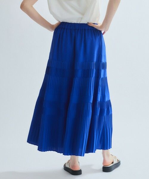 ketty / ケティ ミニ・ひざ丈スカート | ランダムプリーツフレアスカート≪手洗い可能≫ | 詳細13