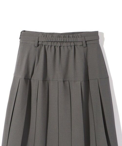 ketty / ケティ ミニ・ひざ丈スカート | リネンライクベルト付プリーツスカート≪手洗い可能≫ | 詳細16