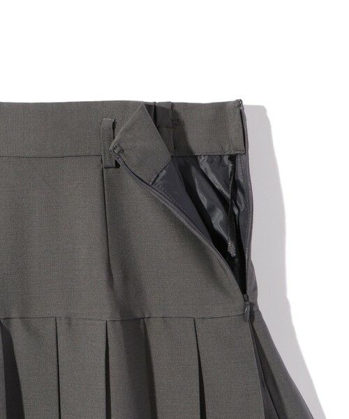 ketty / ケティ ミニ・ひざ丈スカート | リネンライクベルト付プリーツスカート≪手洗い可能≫ | 詳細18