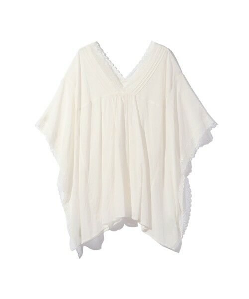 ketty / ケティ シャツ・ブラウス | 強撚気流染めレースブラウス≪手洗い可能≫ | 詳細4