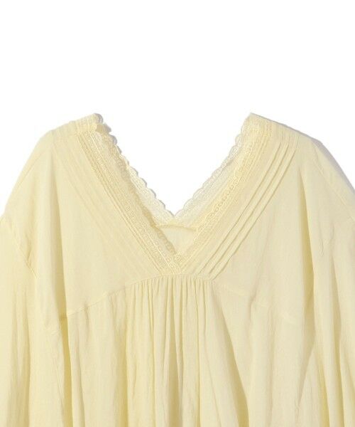 ketty / ケティ シャツ・ブラウス | 強撚気流染めレースブラウス≪手洗い可能≫ | 詳細9