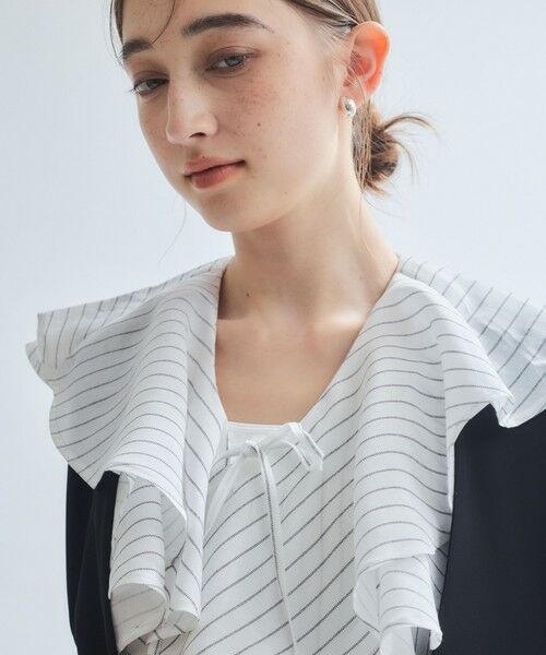 ketty / ケティ シャツ・ブラウス | フリルノースリブラウス≪手洗い可能≫ | 詳細4