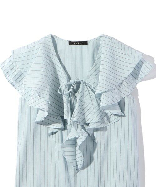 ketty / ケティ シャツ・ブラウス | フリルノースリブラウス≪手洗い可能≫ | 詳細11
