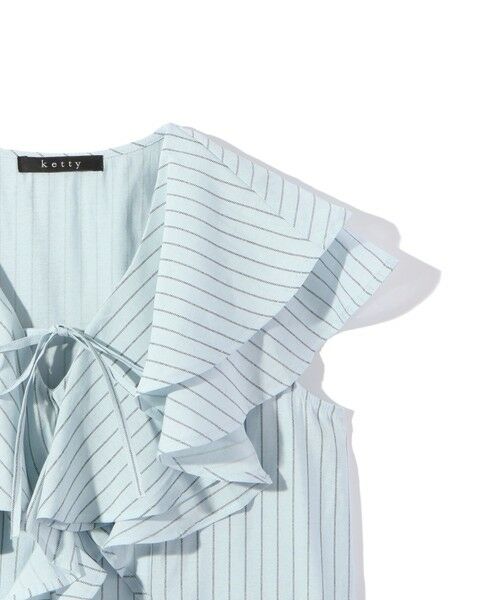 ketty / ケティ シャツ・ブラウス | フリルノースリブラウス≪手洗い可能≫ | 詳細12