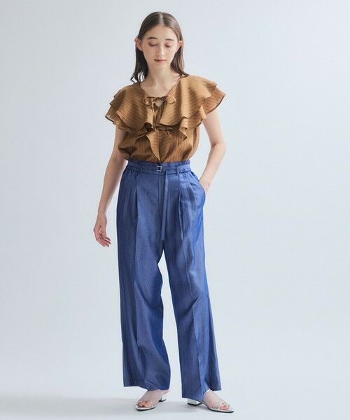 ketty / ケティ シャツ・ブラウス | フリルノースリブラウス≪手洗い可能≫ | 詳細19