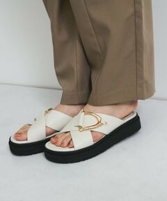 ketty / ケティ フラットシューズ | 【LENA】メタルバックルサンダル