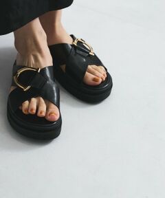 ketty / ケティ フラットシューズ | 【LENA】メタルバックルサンダル