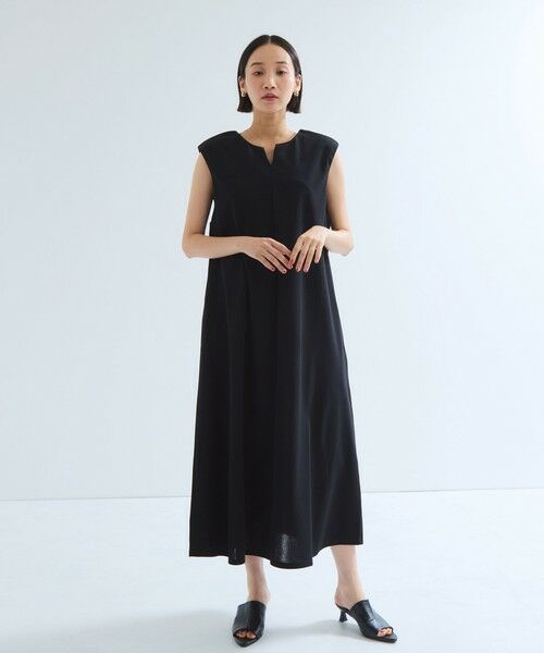 ketty / ケティ ロング・マキシ丈ワンピース | カットジョーゼットダブルフェイスワンピース≪手洗い可能≫ | 詳細2
