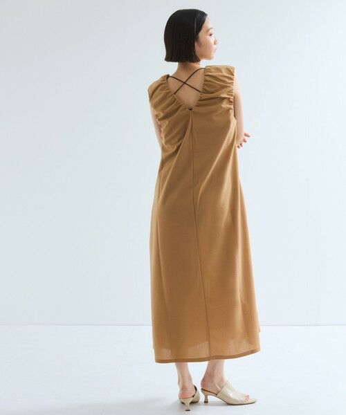 ketty / ケティ ロング・マキシ丈ワンピース | カットジョーゼットダブルフェイスワンピース≪手洗い可能≫ | 詳細13