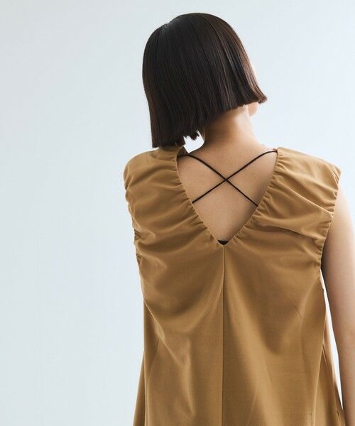 ketty / ケティ ロング・マキシ丈ワンピース | カットジョーゼットダブルフェイスワンピース≪手洗い可能≫ | 詳細14