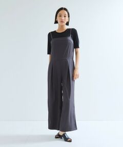 ketty / ケティ ロング・マキシ丈ワンピース | タックフレアコンビネゾン≪手洗い可能≫