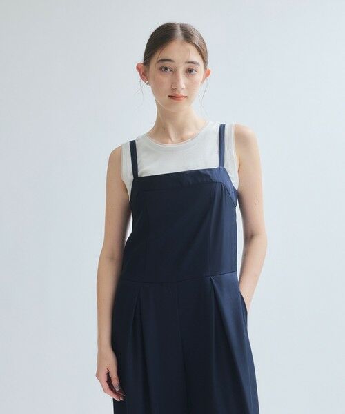 ketty / ケティ ロング・マキシ丈ワンピース | タックフレアコンビネゾン≪手洗い可能≫ | 詳細2