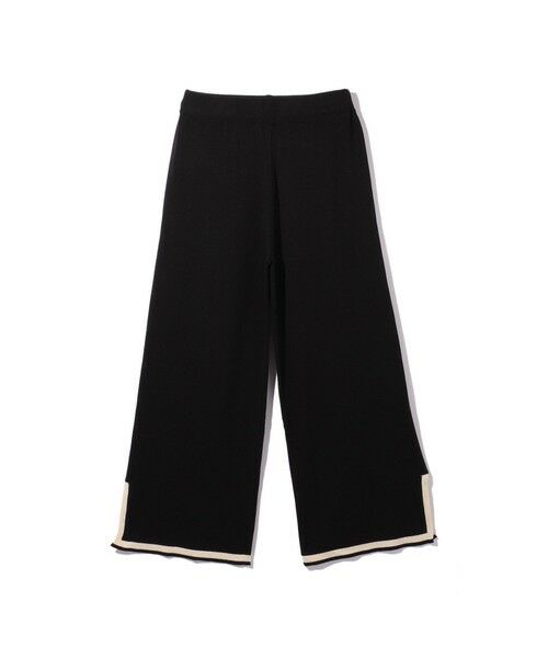 ketty / ケティ ロング・マキシ丈ワンピース | バイカラーヘムニットセットアップ≪手洗い可能≫ | 詳細7