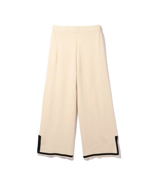 ketty / ケティ ロング・マキシ丈ワンピース | バイカラーヘムニットセットアップ≪手洗い可能≫ | 詳細21