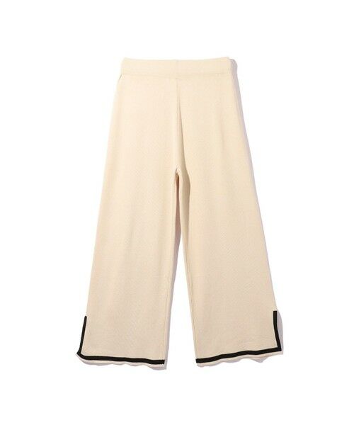 ketty / ケティ ロング・マキシ丈ワンピース | バイカラーヘムニットセットアップ≪手洗い可能≫ | 詳細22