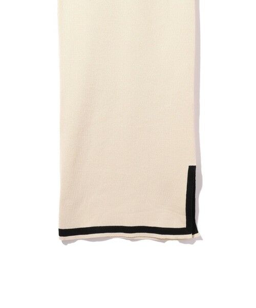 ketty / ケティ ロング・マキシ丈ワンピース | バイカラーヘムニットセットアップ≪手洗い可能≫ | 詳細24